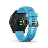 Garmin, Forerunner 945 Bundle, Watch, Watch Color: Black, Wristband: Blue - Silicone, 010-02063-10