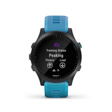 Garmin, Forerunner 945 Bundle, Watch, Watch Color: Black, Wristband: Blue - Silicone, 010-02063-10