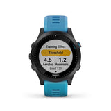 Garmin, Forerunner 945 Bundle, Watch, Watch Color: Black, Wristband: Blue - Silicone, 010-02063-10
