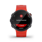 Garmin, Forerunner 45 Large, Watch, Watch Color: Red, Wristband: Red - Silicone