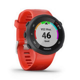 Garmin, Forerunner 45 Large, Watch, Watch Color: Red, Wristband: Red - Silicone