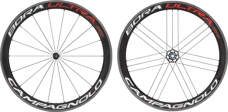 Campagnolo Bora Ultra 50 Wheelset 700 QR x 100/135mm Bright