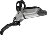 SRAM Maven Ultimate Stealth Disc Brake and Lever - Front Post Mount 4-Piston Aluminum Lever Titanium Hardware Black/Silver A1