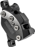 SRAM Maven Ultimate Stealth Disc Brake and Lever - Front Post Mount 4-Piston Aluminum Lever Titanium Hardware Black/Silver A1