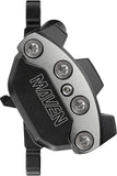 SRAM Maven Ultimate Stealth Disc Brake and Lever - Front Post Mount 4-Piston Aluminum Lever Titanium Hardware Black/Silver A1