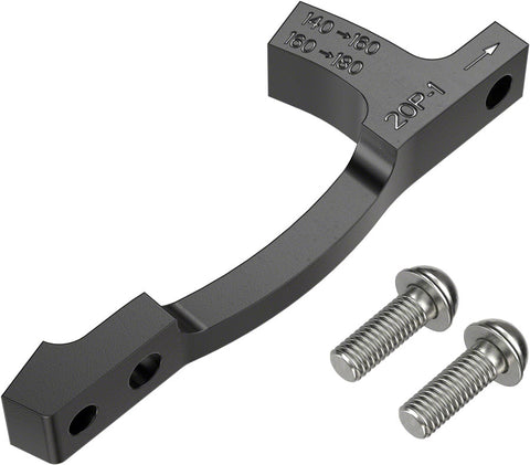 SRAM Post Bracket 20 P 1 Disc Brake Adaptor -  For 160mm and 180mm Rotors Only Includes Bracket and Stainless Steel Bolts