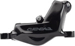 SRAM Code Silver Stealth Disc Brake Caliper Assembly - Front/Rear Post Mount 4-Piston Black C1