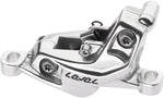 SRAM Level Ultimate Stealth Disc Brake Caliper Assembly - Front/Rear Post Mount 4-Piston Silver C1