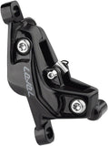 SRAM Level Silver Stealth Disc Brake Caliper Assembly - Front/Rear Post Mount 4-Piston Black C1