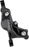 SRAM Level Silver Stealth Disc Brake Caliper Assembly - Front/Rear Post Mount 4-Piston Black C1