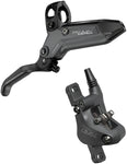 SRAM Level Bronze Stealth Disc Brake and Lever - Front Post Mount 2-Piston Aluminum Lever SS Hardware Dark Polar C1