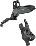 SRAM Level Bronze Stealth Disc Brake and Lever - Front Post Mount 2-Piston Aluminum Lever SS Hardware Dark Polar C1