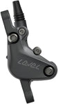 SRAM Level Bronze Stealth Disc Brake and Lever - Rear Post Mount 2-Piston Aluminum Lever SS Hardware Dark Polar C1