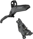 SRAM Level Bronze Stealth Disc Brake and Lever - Front Post Mount 4-Piston Aluminum Lever SS Hardware Dark Polar C1