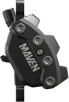 SRAM Maven Base Disc Brake and Lever - Rear or Front 2000mm Hose Post Mount 4-Piston Aluminum Lever SS Hardware Diffusion Black A1
