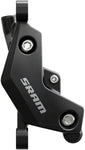 SRAM DB4 Disc Brake and Lever - Left Front or Rear 2000mm Hose Post Mount 4-Piston Aluminum Lever Diffusion Black A1
