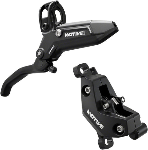 SRAM Motive Bronze Disc Brake and Lever - Front 950mm Hose Post Mount 4-Piston Aluminum Lever Diffusion Black A1