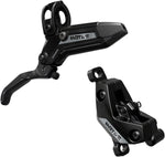 SRAM Motive Silver Disc Brake and Lever - Front 950mm Hose Post Mount 4-Piston Aluminum Lever Black A1