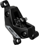 SRAM Motive Silver Disc Brake and Lever - Rear or Front 2000mm Hose Post Mount 4-Piston Aluminum Lever Black A1