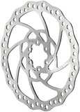 Tektro TR18017 Disc Brake Rotor 180mm 6Bolt 2.3mm Thickness Silver