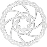 Tektro TR18017 Disc Brake Rotor 180mm 6Bolt 2.3mm Thickness Silver