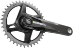 SRAM Force 1 AXS Wide Power Meter Crankset - 167.5mm 12-Speed 40t Direct Mount DUB Spindle Interface Iridescent Gray D2