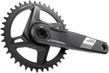 SRAM Apex 1 Wide Crankset - 165mm 12-Speed 40t Direct Mount DUB Spindle Interface Black D1