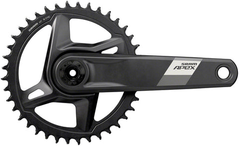 SRAM Apex 1 Wide Crankset - 165mm 12-Speed 40t Direct Mount DUB Spindle Interface Black D1