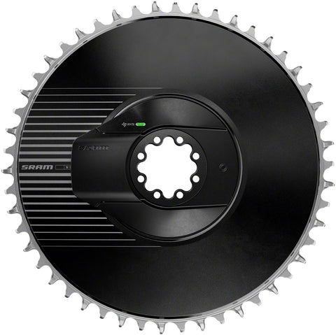 SRAM RED AXS Aero Power Meter Chainring Kit - 44t 12/13-Speed 8-Bolt Direct-Mount 6.5mm Offset Black E1