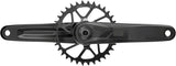 SRAM Eagle 70 T-Type Wide Crankset - 165mm 12-Speed 32t Chainring Direct Mount 2-Guards DUB Spindle Interface Black