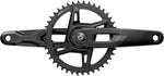 SRAM Rival 1x XPLR AXS Power Meter Wide Crankset - 160mm 12/13-Speed 42t 8-Bolt Direct Mount DUB PM Spindle Black E1