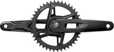 SRAM Rival 1x XPLR AXS Power Meter Wide Crankset - 160mm 12/13-Speed 42t 8-Bolt Direct Mount DUB PM Spindle Black E1