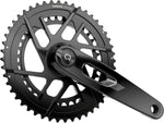 SRAM Rival AXS Power Meter Crankset - 165mm, 12-Speed, 48/35t, 8-Bolt Direct Mount, DUB PM Spindle, Black, E1