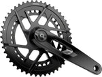 SRAM Rival AXS Power Meter Crankset - 170mm 12-Speed 46/33t 8-Bolt Direct Mount DUB PM Spindle Black E1