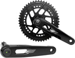 SRAM Rival AXS Power Meter Crankset - 175mm 12-Speed 46/33t 8-Bolt Direct Mount DUB PM Spindle Black E1