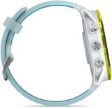 Garmin Forerunner 570 - 47mm  Amp Yellow Aluminum with Translucent Whitestone Turquoise Band