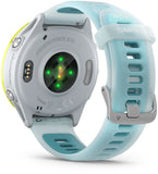 Garmin Forerunner 570 - 47mm  Amp Yellow Aluminum with Translucent Whitestone Turquoise Band