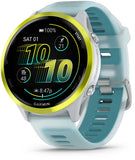 Garmin Forerunner 570 - 47mm  Amp Yellow Aluminum with Translucent Whitestone Turquoise Band