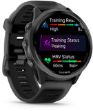 Garmin Forerunner 570 - 47mm  Slate Gray Aluminum with Translucent Black Black Band