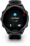 Garmin Forerunner 570 - 47mm  Slate Gray Aluminum with Translucent Black Black Band