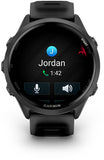 Garmin Forerunner 570 - 47mm  Slate Gray Aluminum with Translucent Black Black Band