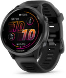Garmin Forerunner 570 - 47mm  Slate Gray Aluminum with Translucent Black Black Band