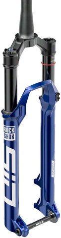 RockShox SID Ultimate Race Day 2 Suspension Fork - 29 120 mm 15 x 110 mm 44 mm Offset Blue Crush 3P Crown D1