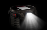 Garmin fēnix 8 Pro – 47 mm, AMOLED, Sapphire, Carbon Gray DLC Titanium with Black/Pebble Gray Silicone Band