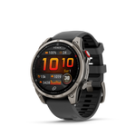 Garmin fēnix 8 Pro – 47 mm, AMOLED, Sapphire, Titanium with Graphite/Black Silicone Band