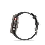 Garmin fēnix 8 Pro – 47 mm, AMOLED, Sapphire, Titanium with Graphite/Black Silicone Band