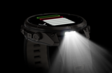 Garmin fenix 9 Pro – inReach, 47 mm Carbon Gray DLC Titanium with Black/Pebble Gray Silicone Band