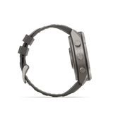 Garmin fenix 9 Pro – inReach, 51 mm Titanium with Pebble Gray/Silver Gray Silicone Band