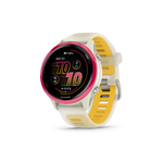 Garmin Forerunner 570 - 42mm  Raspberry Aluminum with Translucent Bone/Mango Band