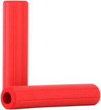 ESI MTB Ribbed Chunky Silicone Grips, Red